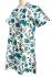 Cotton Flower Print Kaftan Top - Beautiful Emma Print - Fair Trade