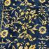Sarong Beach Coverup Batik from Bali Large Size Midnight Blue & Orange