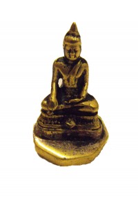 Cast Brass Buddha Statue / Stamp / Chop Figurine from Kathmandu
