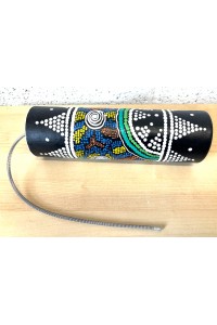 Large hand Painted Thunder Drum / Spring Drum from Bali, Great Sound Effect