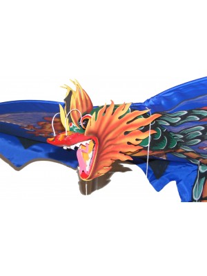 Large Traditional Handmade Blue Balinese Dragon Kite