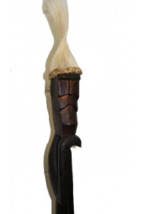 Fair Trade Hand Carved Wooden Papua Tribal Warrior Carving / Sculpture  - choice of 2 sizes