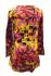 Ethnic Bold Flower Print Pink & Yellow Abbie Blouse - Fair Trade 100% Cotton