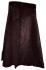 Fair Trade Fashionable Corduroy Annie Maxi Skirt - Chocolate Brown
