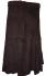 Fair Trade Fashionable Corduroy Annie Maxi Skirt - Chocolate Brown