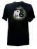 Fair Trade Embroidered Green Chinese Dragon with Yin Yang T Shirt
