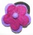 Hand made Felt Daisy Flower Hair Accessory - Fair Trade