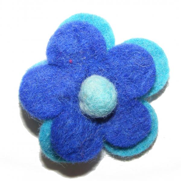 Hand made Felt Daisy Flower Hair Accessory - Fair Trade