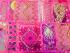 Rajasthani Embroidered Wall Hanging - Beautiful Pink Traditional Rajasthani Design - Unique Work of Art