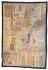 Rajasthani Embroidered Extra Large Wall Hanging - Beautiful Sandy Brown Traditional Rajasthani Design - Unique Work of Art